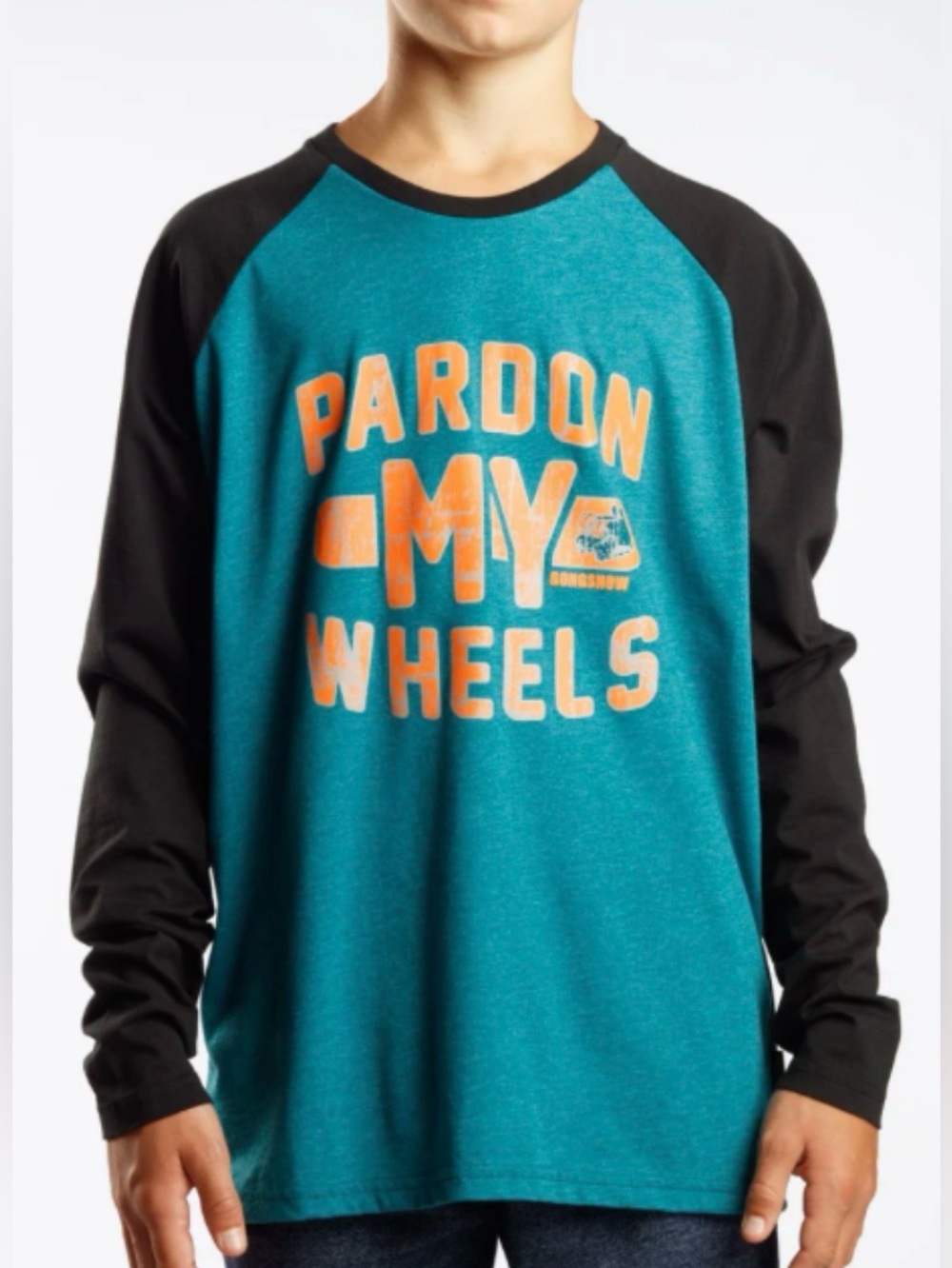 Gongshow Junior Breakaway Specialist  Long-Sleeve Raglan Graphic Tee
